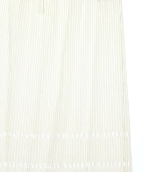 PLEATS PLEASE（プリーツプリーズ）ロング・マキシ丈スカート 白 サイズ:3(L位) レディース/2200659581037