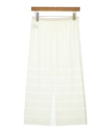 PLEATS PLEASE（プリーツプリーズ）ロング・マキシ丈スカート 白 サイズ:3(L位) レディース/2200659581037