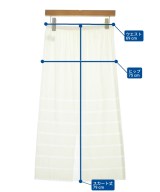 PLEATS PLEASE（プリーツプリーズ）ロング・マキシ丈スカート 白 サイズ:3(L位) レディース/2200659581037