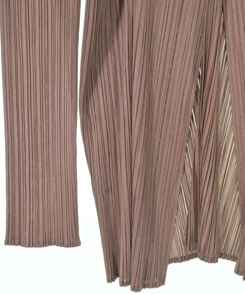 PLEATS PLEASE（プリーツプリーズ）ブラウス 茶 サイズ:4(XL位) レディース/2200659703033