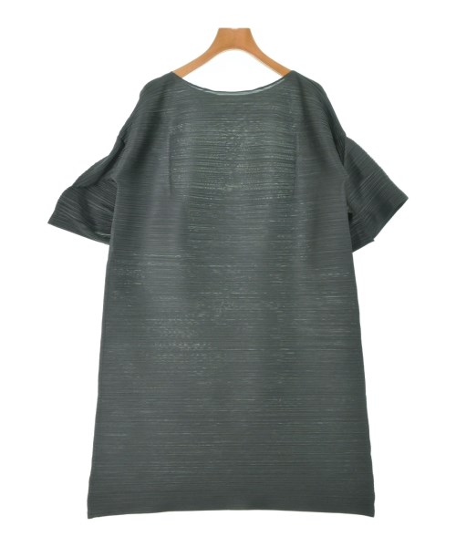 PLEATS PLEASE(プリーツプリーズ)ワンピース 緑 サイズ:3(L位)/2200659703064
