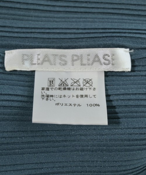 PLEATS PLEASE（プリーツプリーズ）ブラウス 青 サイズ:3(L位) レディース/2200659703125
