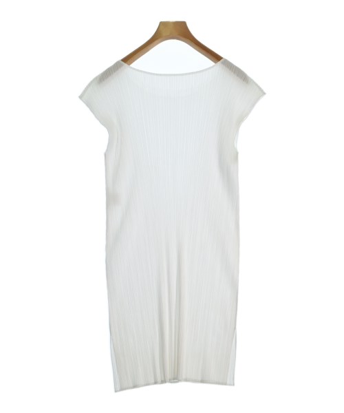 PLEATS PLEASE（プリーツプリーズ）ワンピース 白 サイズ:4(XL位) レディース/2200659703132