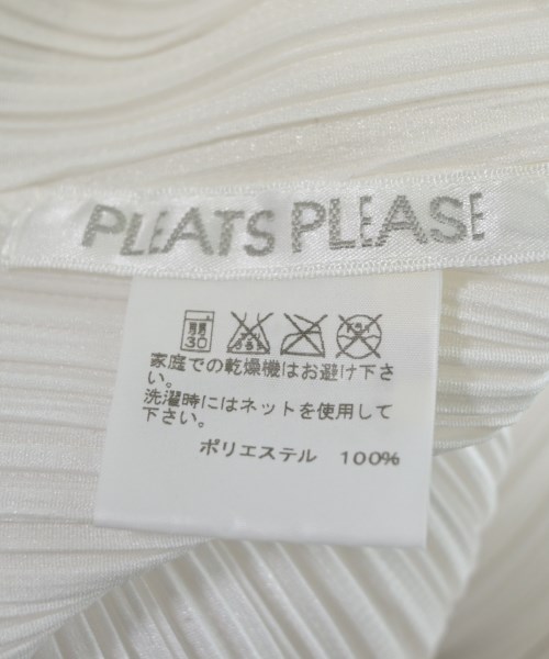 PLEATS PLEASE（プリーツプリーズ）ワンピース 白 サイズ:4(XL位) レディース/2200659703132