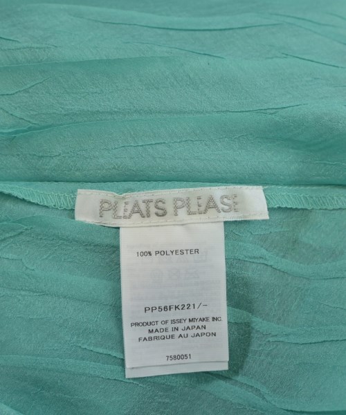 PLEATS PLEASE（プリーツプリーズ）ブラウス 緑 サイズ:-(M位) レディース/2200653812656