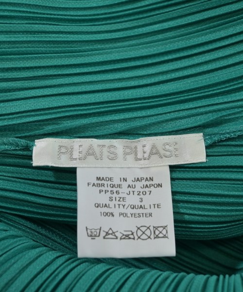 PLEATS PLEASE（プリーツプリーズ）ブラウス 緑 サイズ:3(L位) レディース/2200653887364