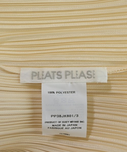 PLEATS PLEASE（プリーツプリーズ）ブラウス ベージュ サイズ:3(L位) レディース/2200653887456