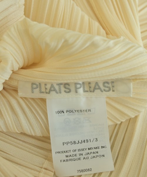 PLEATS PLEASE（プリーツプリーズ）カジュアルシャツ ベージュ サイズ:3(L位) レディース/2200653887685
