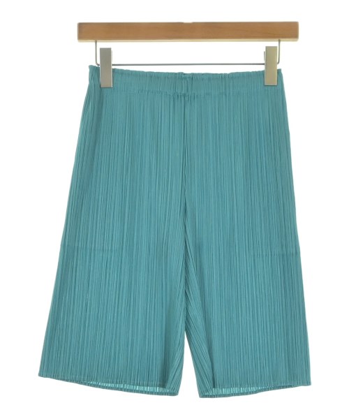 PLEATS PLEASE(プリーツプリーズ)ショートパンツ 青 サイズ:3(L位)/2200653887715