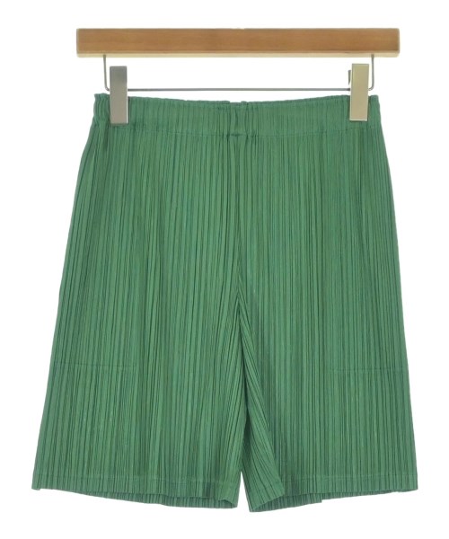 PLEATS PLEASE(プリーツプリーズ)ショートパンツ 緑 サイズ:3(L位)/2200653887722