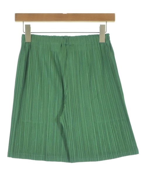 PLEATS PLEASE（プリーツプリーズ）ショートパンツ 緑 サイズ:3(L位) レディース/2200653887722