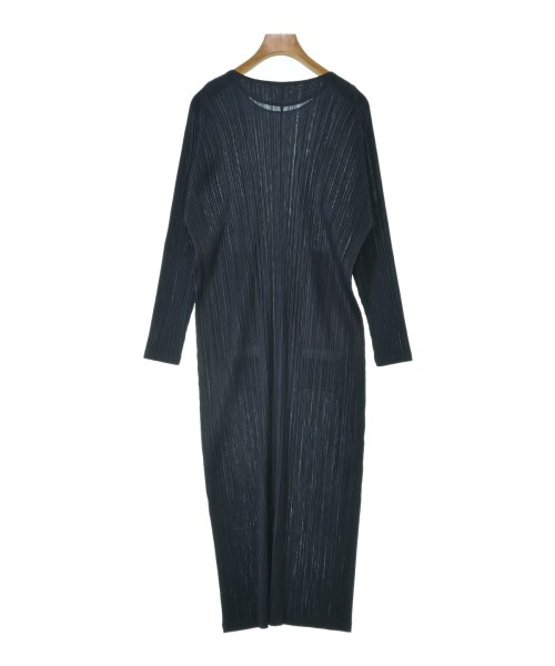 PLEATS PLEASE（プリーツプリーズ）ワンピース 紺 サイズ:4(XL位) レディース/2200660009025
