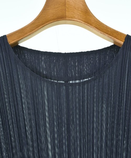 PLEATS PLEASE（プリーツプリーズ）ワンピース 紺 サイズ:4(XL位) レディース/2200660009025