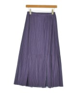 PLEATS PLEASE（プリーツプリーズ）ロング・マキシ丈スカート 紫 サイズ:3(L位) レディース/2200661327081