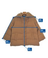 PLEATS PLEASE（プリーツプリーズ）ダウンジャケット/ダウンベスト 茶 サイズ:4(XL位) レディース/2200661471012