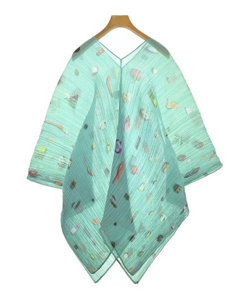 PLEATS PLEASE（プリーツプリーズ）カジュアルシャツ 青 サイズ:F レディース/2200661510025