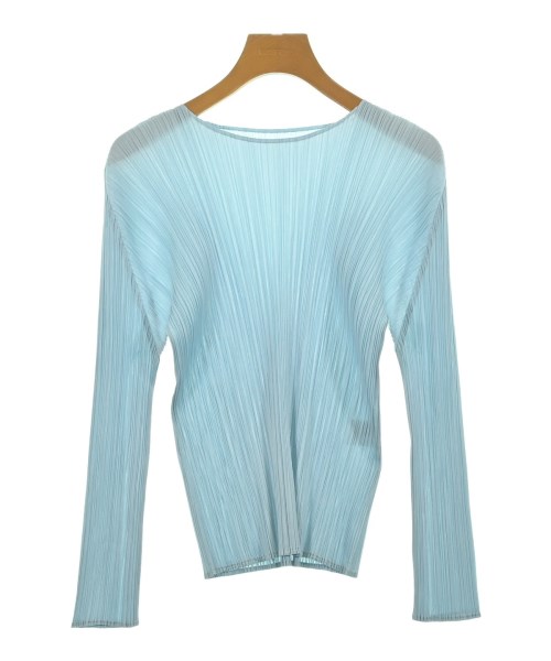 PLEATS PLEASE(プリーツプリーズ)ブラウス 青 サイズ:3(L位)/2200661510049