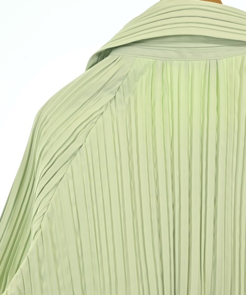 PLEATS PLEASE（プリーツプリーズ）カジュアルジャケット 緑 サイズ:3(L位) レディース/2200661510056