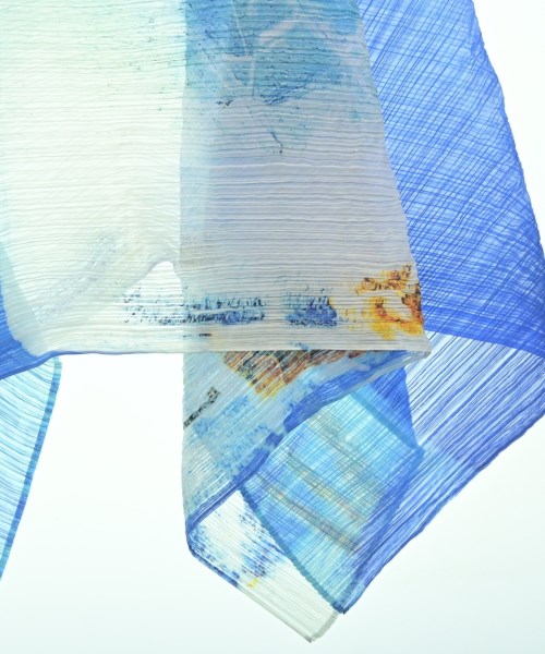 PLEATS PLEASE（プリーツプリーズ）カジュアルシャツ 青 サイズ:F レディース/2200661510087