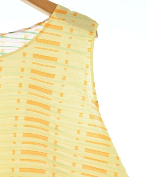 PLEATS PLEASE（プリーツプリーズ）ワンピース 黄 サイズ:F レディース/2200661510094