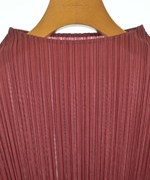 PLEATS PLEASE（プリーツプリーズ）ブラウス 赤 サイズ:3(L位) レディース/2200661510100