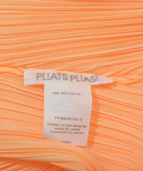 PLEATS PLEASE（プリーツプリーズ）ワンピース オレンジ サイズ:2(M位) レディース/2200661510124