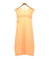 PLEATS PLEASE（プリーツプリーズ）ワンピース オレンジ サイズ:2(M位) レディース/2200661510124