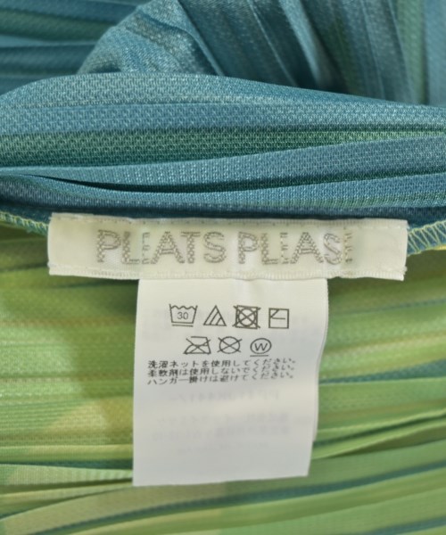 PLEATS PLEASE（プリーツプリーズ）カジュアルシャツ 青 サイズ:F レディース/2200710847034