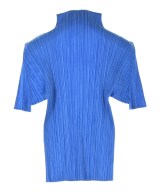 PLEATS PLEASE（プリーツプリーズ）カジュアルシャツ 青 サイズ:3(L位) レディース/2200711778191