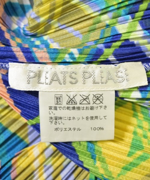 PLEATS PLEASE（プリーツプリーズ）カジュアルシャツ 紺 サイズ:3(L位) レディース/2200711778207