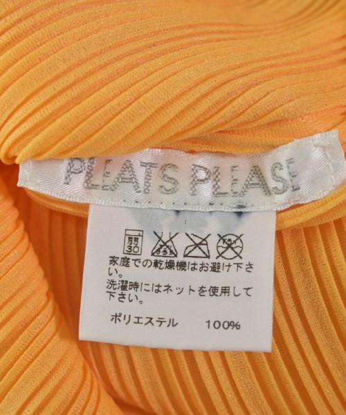 PLEATS PLEASE（プリーツプリーズ）カジュアルシャツ オレンジ サイズ:3(L位) レディース/2200711822047