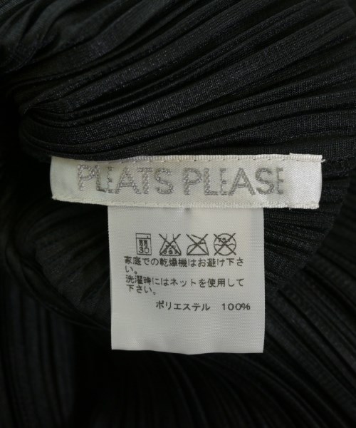 PLEATS PLEASE（プリーツプリーズ）カジュアルシャツ 黒 サイズ:3(L位) レディース/2200711822061