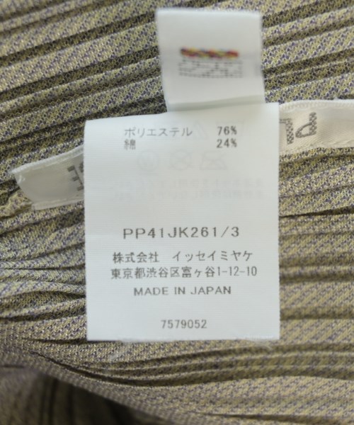 PLEATS PLEASE（プリーツプリーズ）カジュアルシャツ グレー サイズ:-(XS位) レディース/2200711002098