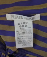 PLEATS PLEASE（プリーツプリーズ）シャツワンピース 茶 サイズ:3(L位) レディース/2200713811056