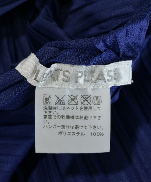 PLEATS PLEASE（プリーツプリーズ）ワンピース 青 サイズ:3(L位) レディース/2200714687018