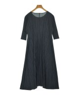 PLEATS PLEASE（プリーツプリーズ）ワンピース 紺 サイズ:3(L位) レディース/2200711364042
