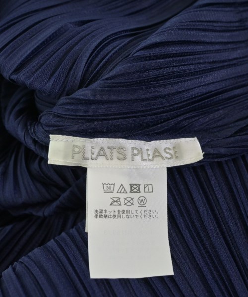 PLEATS PLEASE（プリーツプリーズ）ワンピース 紺 サイズ:3(L位) レディース/2200711364059