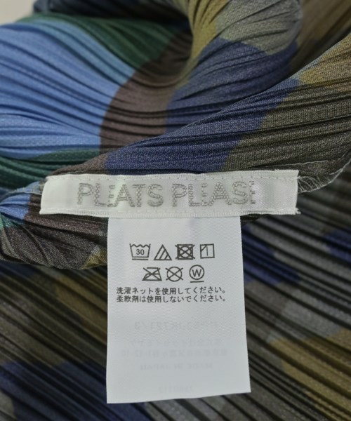 PLEATS PLEASE（プリーツプリーズ）カジュアルシャツ 青 サイズ:3(L位) レディース/2200711364080