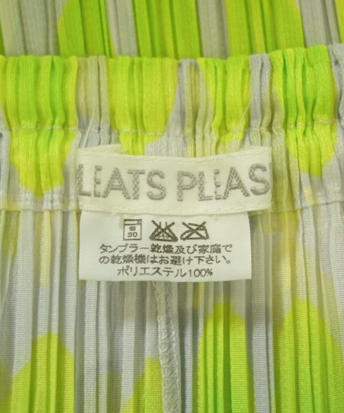 PLEATS PLEASE（プリーツプリーズ）ひざ丈スカート 緑 サイズ:-(M位) レディース/2200716052074