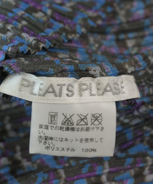 PLEATS PLEASE（プリーツプリーズ）カジュアルシャツ 青 サイズ:3(L位) レディース/2200716728016
