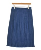 PLEATS PLEASE（プリーツプリーズ）ひざ丈スカート 青 サイズ:4(XL位) レディース/2200717316144