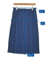 PLEATS PLEASE（プリーツプリーズ）ひざ丈スカート 青 サイズ:4(XL位) レディース/2200717316144