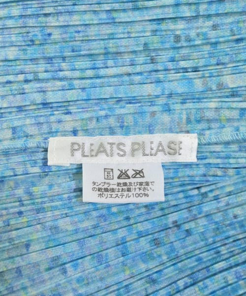 PLEATS PLEASE（プリーツプリーズ）ワンピース 青 サイズ:4(XL位) レディース/2200719212024