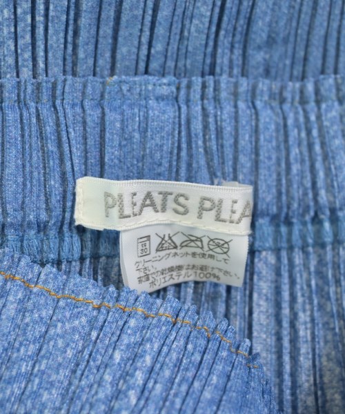 PLEATS PLEASE（プリーツプリーズ）ロング・マキシ丈スカート 青 サイズ:1(S位) レディース/2200719212079