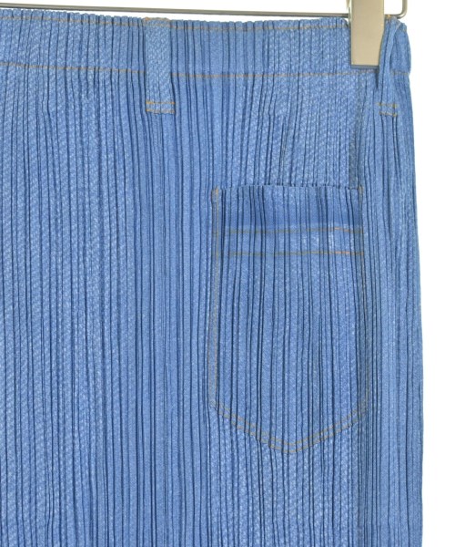 PLEATS PLEASE（プリーツプリーズ）ロング・マキシ丈スカート 青 サイズ:1(S位) レディース/2200719212079