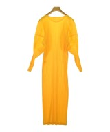 PLEATS PLEASE（プリーツプリーズ）ワンピース 黄 サイズ:5(XXL位) レディース/2200635505019