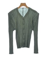 PLEATS PLEASE（プリーツプリーズ）ブラウス 緑 サイズ:3(L位) レディース/2200645015010