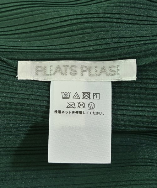 PLEATS PLEASE（プリーツプリーズ）Tシャツ・カットソー 緑 サイズ:3(L位) レディース/2200645728026