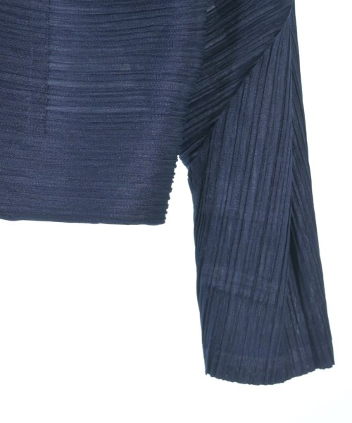 PLEATS PLEASE（プリーツプリーズ）カジュアルシャツ 紺 サイズ:3(L位) レディース/2200648559047