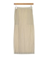 PLEATS PLEASE（プリーツプリーズ）ロング・マキシ丈スカート ベージュ サイズ:3(L位) レディース/2200649594030